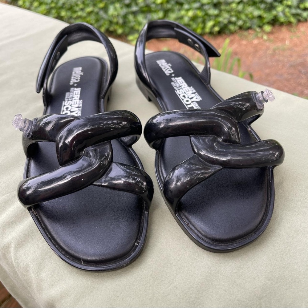 Melissa x Jeremy Scott Tube Sandals